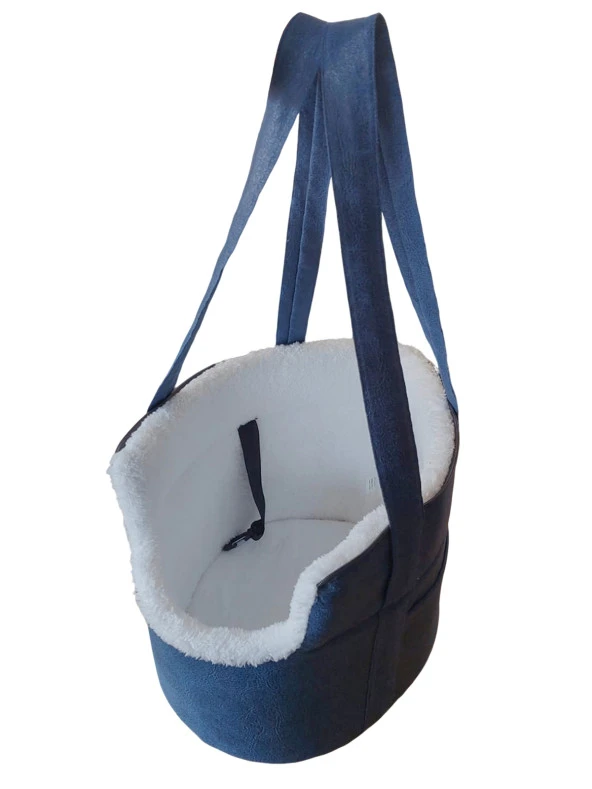 Milano Kedi Köpek El Omuz Taşıma Çantası, Evcil Hayvan El Omuz Seyahat Çantası - 7