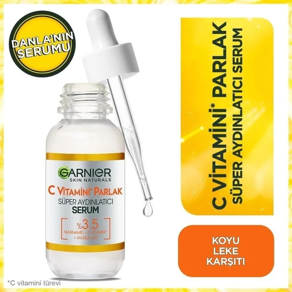 Garnier C Vitamini Parlak Süper Aydınlatıcı Serum 30ml