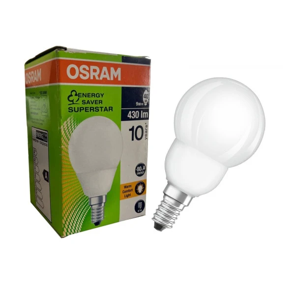 Osram 9 Watt 2500K Konfor Sarı Işık Led Ampul