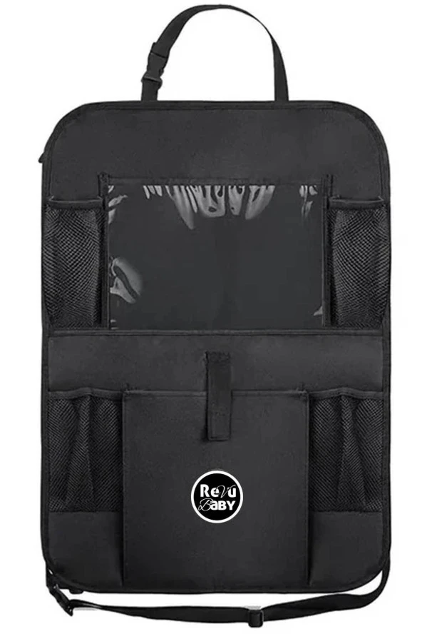 RevuBaby Araç Koltuk Arkası Organizer Tablet Telefon Tutucu Araba Içi Düzenleyici Oto Koltuk Tutucu - 4