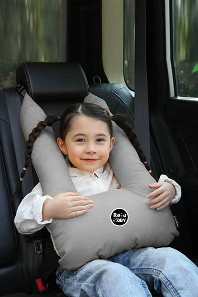 RevuBaby Çocuk Oto Emniyet Kemeri & Çocuk Kafa Koruyucu & Çocuk Emniyet Kemer Yastığı