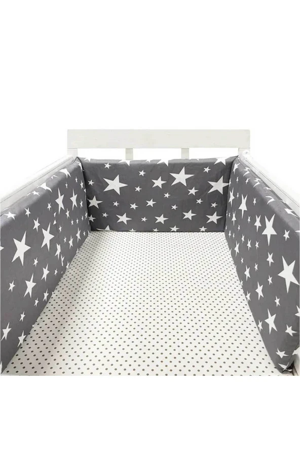 RevuBaby Beşik Kenar Koruyucu 240 cm  Tek Parça Halinde Kenar Koruma Beşik Bariyer Yatak Bariyeri