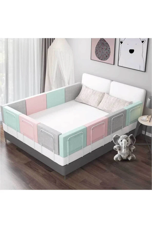 RevuBaby 550 cm Serenty Plus Yatak Bariyeri Bebek Ve Çocuk Korkuluğu Güvenlik Bariyeri - 2