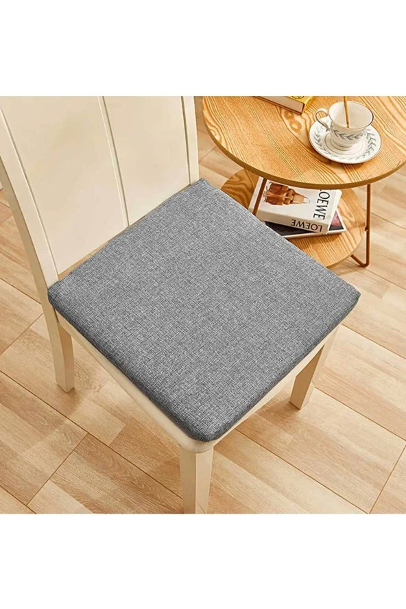 RevuBaby Sandalye Minderi Konfor minderi Oturak Tabure  Yumuşatıcı Ped 40x40CM Kalınlık 4CM
