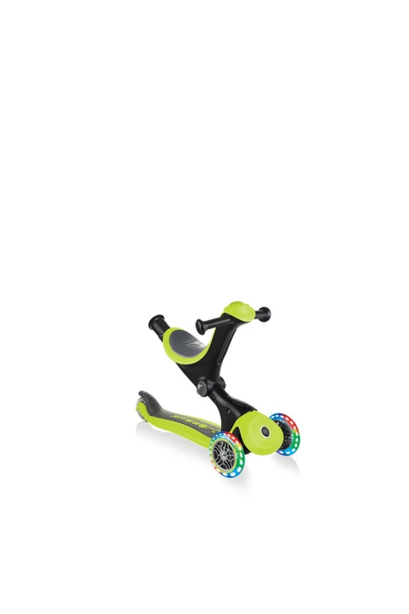 Globber Go Up Deluxe Işıklı Scooter - Yeşil - 3