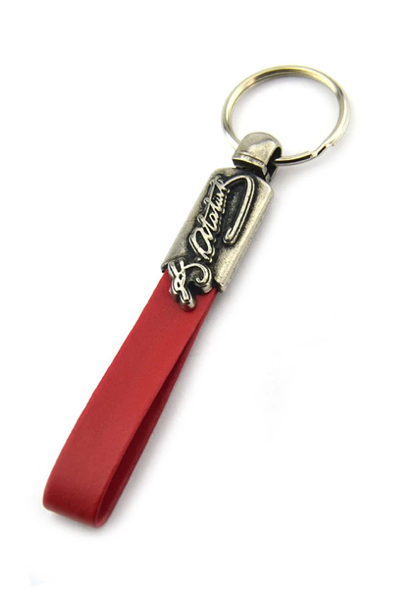 Yakut Seri Atatürk İmza Anahtarlık - Kırmızı - 2