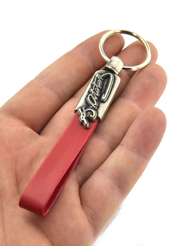 Yakut Seri Atatürk İmza Anahtarlık - Kırmızı - 3