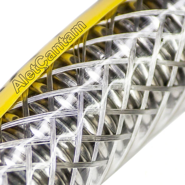 Aletçantam 200 cm Doğal Gaz Flex Ocak Fırın Hortumu (Yeni Tİp Örgülü) - 4