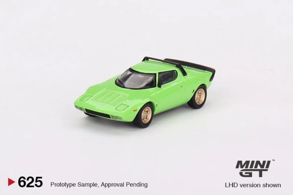 Mini GT Lancia Stratos HF Stradale Verde Chiaro - 625