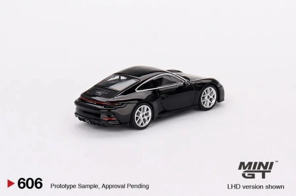 Mini GT Porsche 911 (992) GT3 Touring Black - 606 - Resim 2