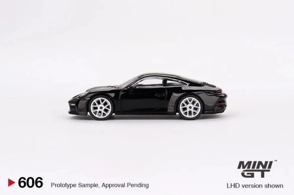 Mini GT Porsche 911 (992) GT3 Touring Black - 606 - Resim 3