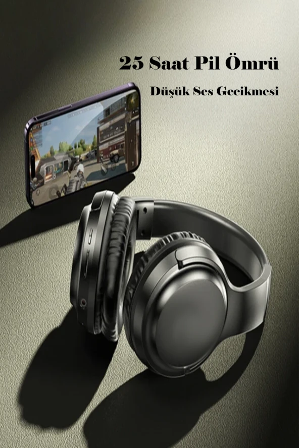 Qpen EP04 Kafaüstü Bluetooth Kulaklık - Resim 3