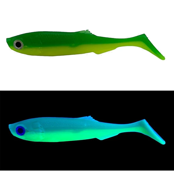 Mef Gamit 8cm 5 Adet Silikon Yem  UV Perch - 1