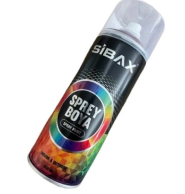 SİBAX SPREY BOYA MAT SİYAH 400ML