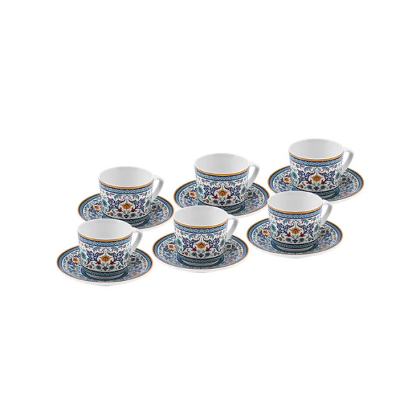 Karaca Beylerbeyi 6 Kişilik Kahve Fincan Takımı 80 ml - 2