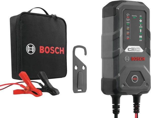 BOSCH C30 AKÜ ŞARJ CİHAZI