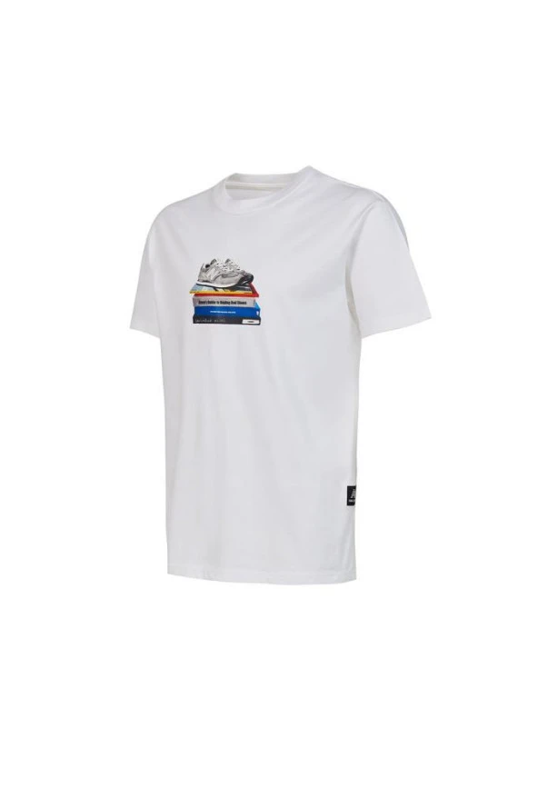 New Balance Lifestyle MNT1415-WT Beyaz Erkek T-Shirt