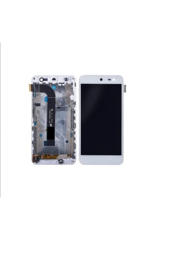GENERAL MOBİLE DİSCOVERY 4G UYUMLU BEYAZ ÇITALI LCD DOKUNMATİK EKRAN ( TAMİR SETİ HEDİYELİ)