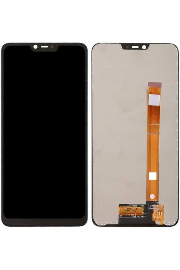 OPPO A3S UYUMLU LCD DOKUNMATİK EKRAN ÇITASIZ SİYAH(TAMİR SETİ HEDİYELİ)