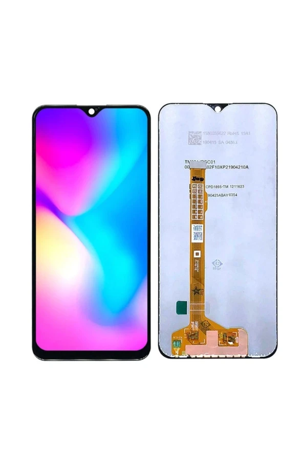 VİVO Y16 UYUMLU LCD DOKUNMATİK EKRAN ÇITASIZ SİYAH SERVICE
