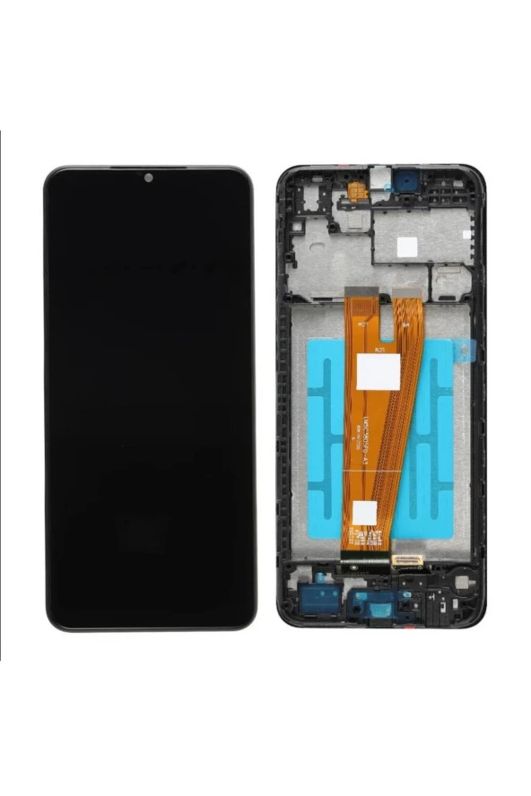 SAMSUNG GALAXY A04 A045 UYUMLU LCD DOKUNMATİ EKRAN ÇITALI SİYAH