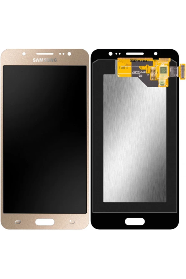 SAMSUNG J5 2016 J510 UYUMLU LCD DOKUNMATİK EKRAN OLED GOLD - 1