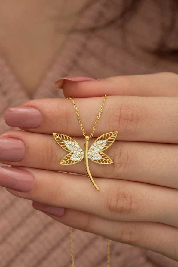 925 Ayar Gold Yusufcuk Kolye Kadın Gümüş Kolye ürün görseli