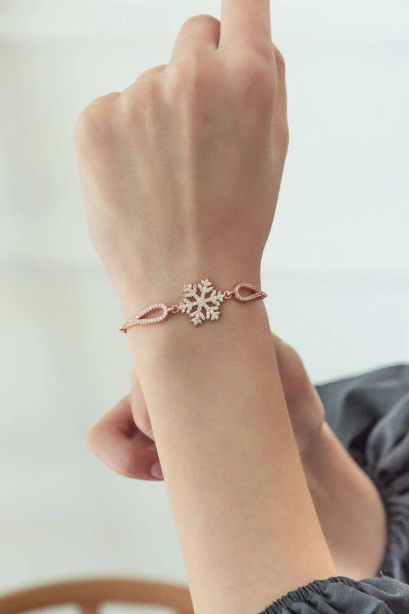 925 Ayar Kelepçe Model Kartanesi Bileklik Kadın Gümüş Bileklik ürün görseli