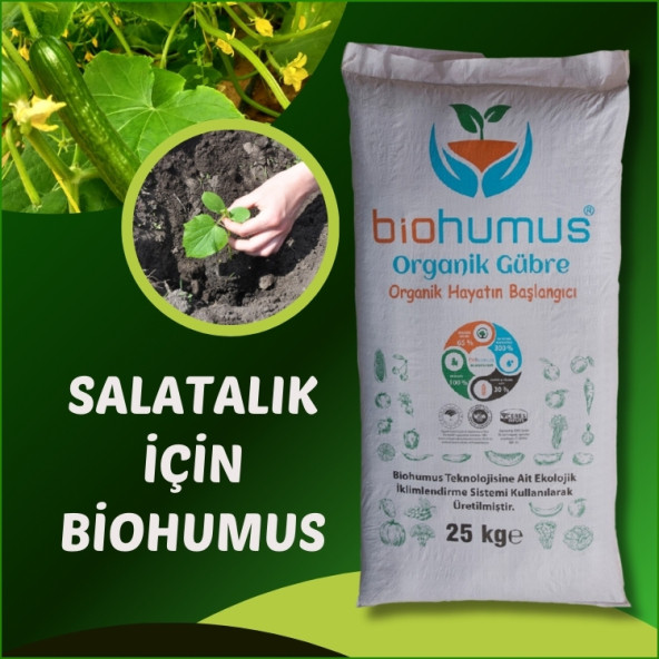 BOSTAN için, Biohumus Organik gübre, Kök geliştirici, toprak düzenleyici, bitki besleyici 25 Kg - 3