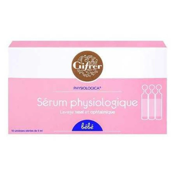 Gifrer Serum Fizyolojik 10 Adet 5 ml Flakon