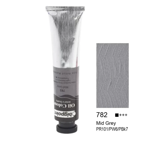 Bigpoint Yağlı Boya 200 ml Mid Grey 782