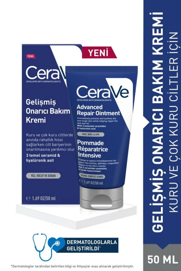 Cerave Gelişmiş Onarıcı Bakım Kremi 50ml