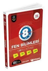 8. Sınıf Fen Bilimleri Soru Bankası Dinamo Yayınları ürün görseli