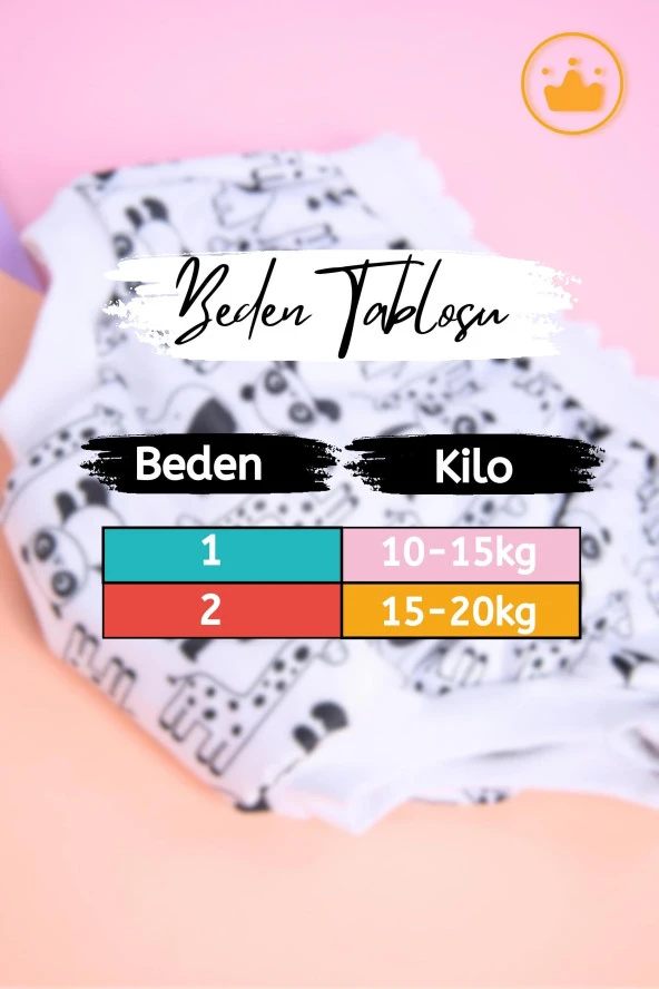 Babyhola Yıkanabilir Yüksek Emici Alıştırma Külodu 2'li 10-15 kg Mavi-Beyaz 1400 - 2