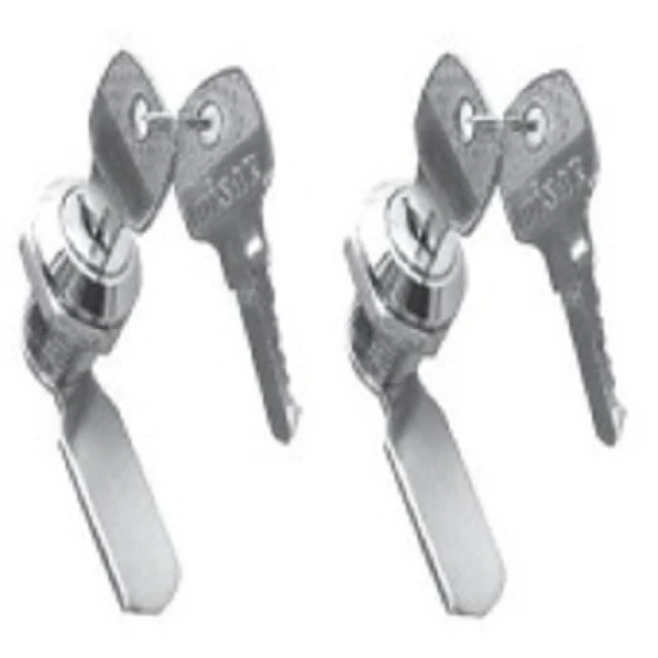 Hisar Düz Mandallı 2 Adet Anahtarlı Pano ve Dolap Kilidi ürün görseli