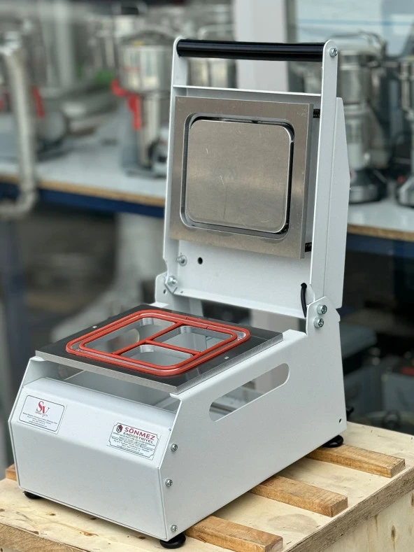 Sönmez Vakum 3 Bölme Yemek Catering Paketleme Makinesi Eko Model ürün görseli 1