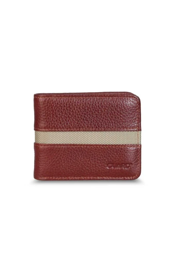 Guard Taba Spor Şeritli Deri Erkek Cüzdanı - GRD2403XW22142