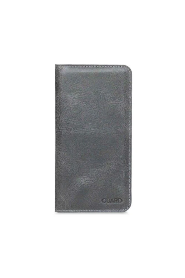 Guard Antik Gri Telefon Girişli El Portföyü - GRD2403XW22471