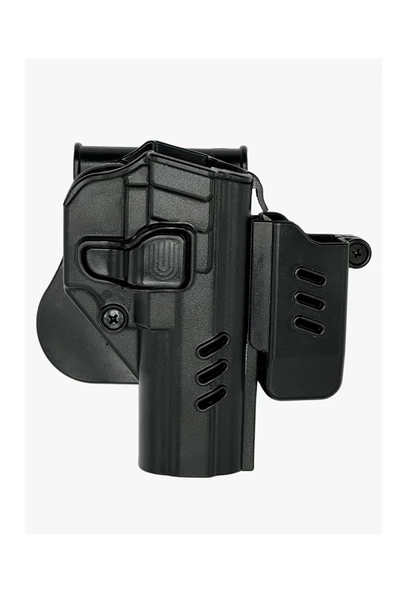 Black Grips Beretta F92 Taktik Polimer Kılıf Tekli Şarjörlüklü - 2