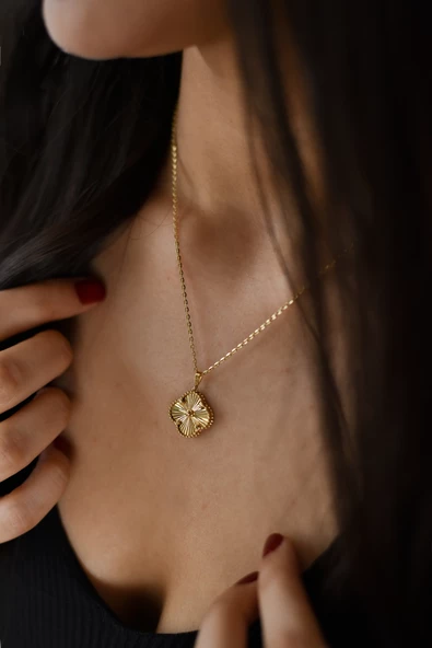 ÇG Kly265 Yonca Kolye - 3