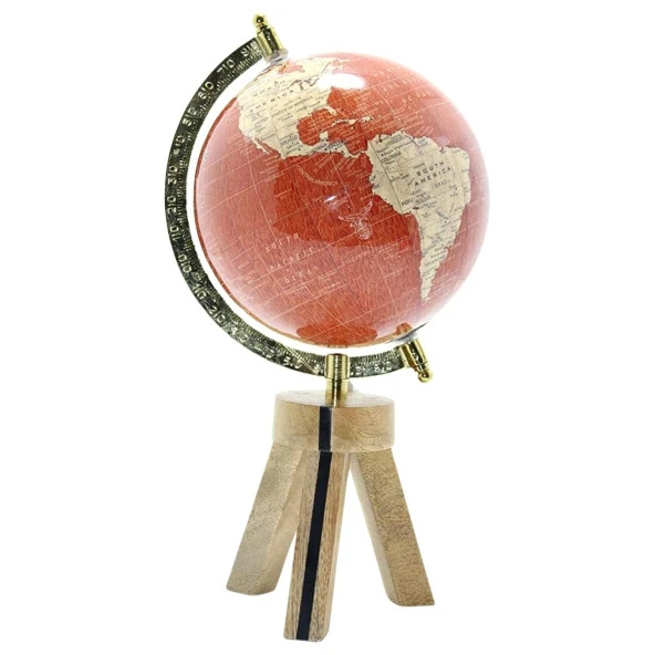 Dekoratif Dünya Küre 32 cm 4136-BR