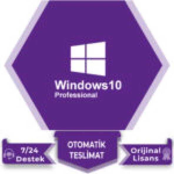 Microsoft Windows 10 Professional Dijital Lisans Anahtarı (Ömür Boyu Lisans)