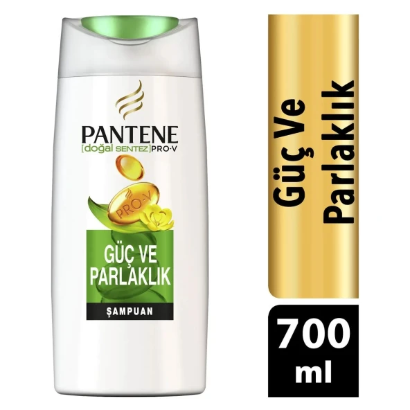 PANTENE ŞAMPUAN GÜÇLÜ VE PARLAK 700 ML