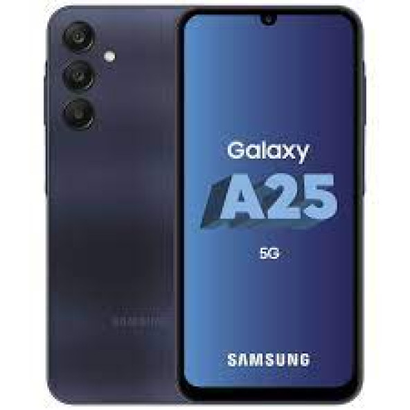 SAMSUNG GALAXY A25 8/256 GB BLUE BLACK AKILLI CEP TELEFONU (TÜRKİYE GARANTİLİ)