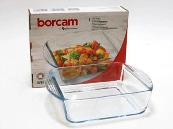 Paşabahçe 59854 Kare Borcam Fırın Tepsisi - 2