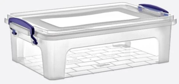 6 lt. Clear Box Saklama Kabı-355 x 231 x 113-30154