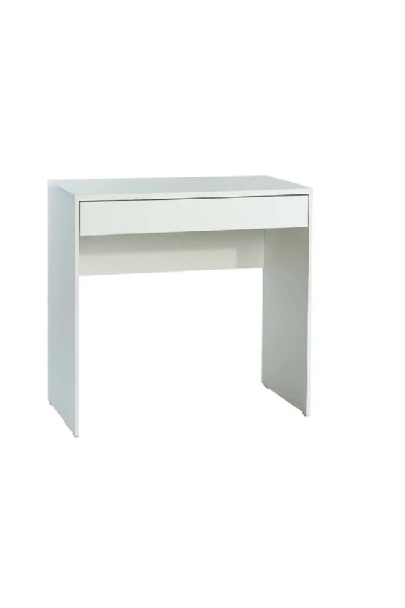 Kobiç Çekmeceli Çalışma Masası 90X55X75Cm (Beyaz)