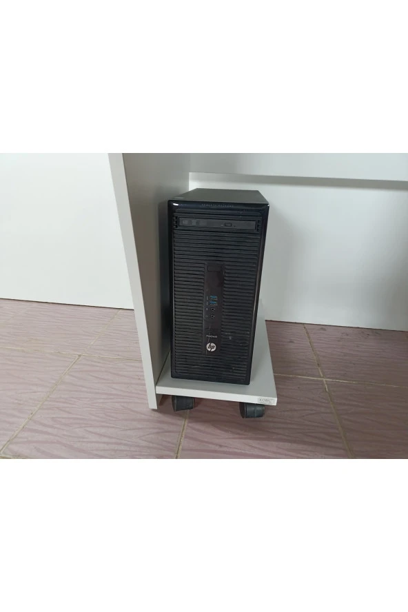 Kobiç Bilgisayar Kasa Taşıyıcı Sehpa 50X25X7,8 Cm (Beyaz) - Resim 3