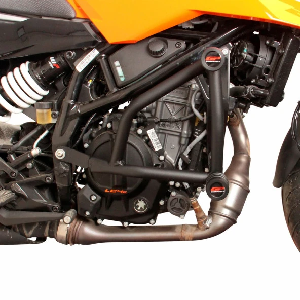 GP Kompozit KTM Duke 125 / 250 / 390 2024 Uyumlu Motor Koruma Demiri Siyah