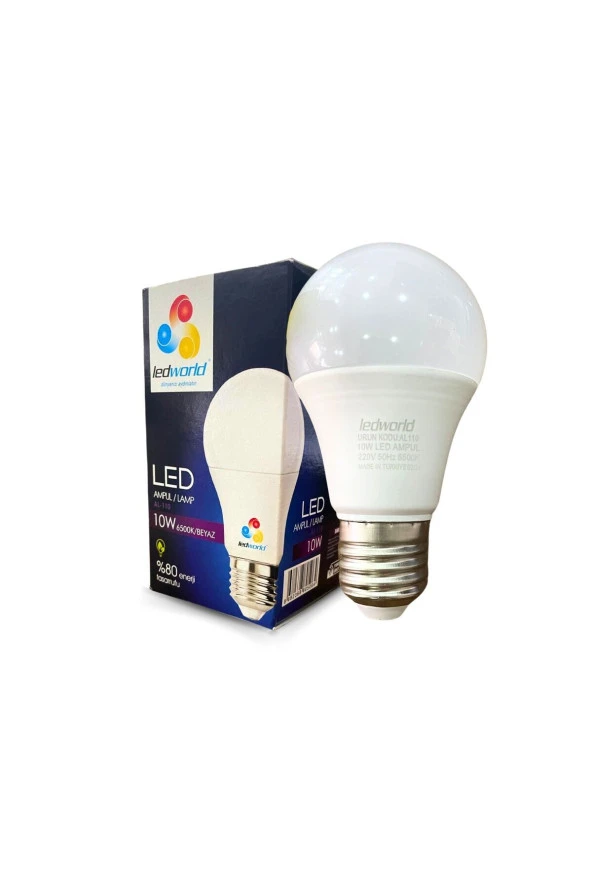 Led Ampul 10W 1000 Lümen 6500 Kelvin -Beyaz
